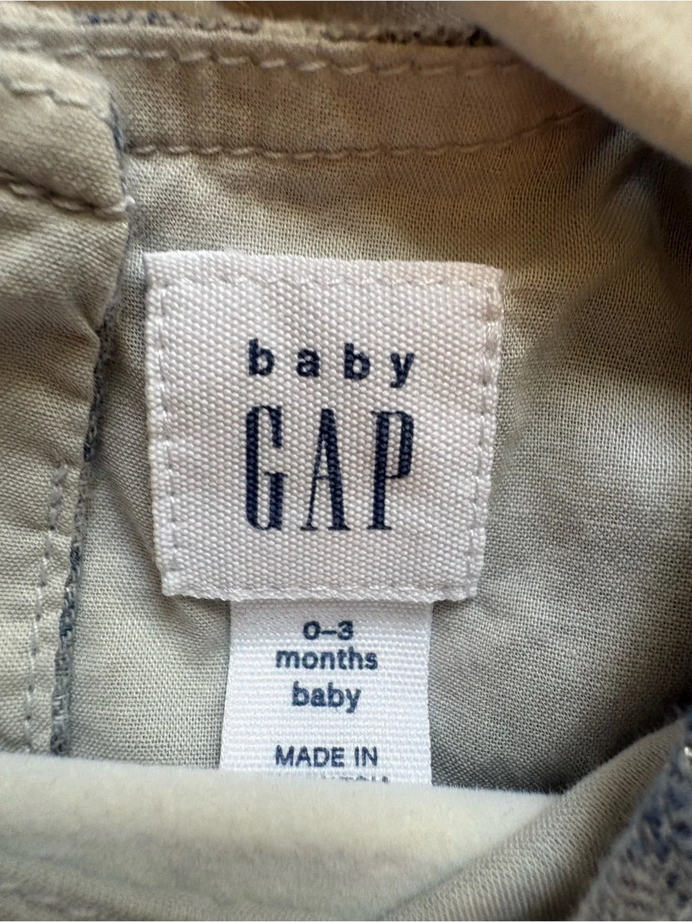 GAP Baby Flannel Bow Dress